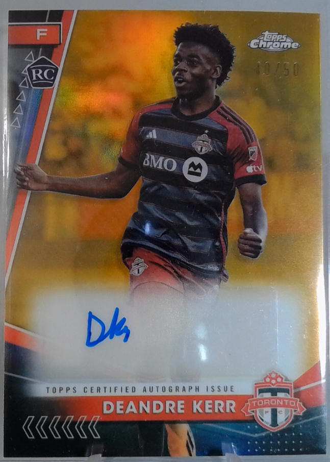 Deandre kerr Rookie auto /50