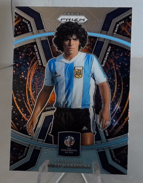 Maradona Phenomenon Silver Prizm copa