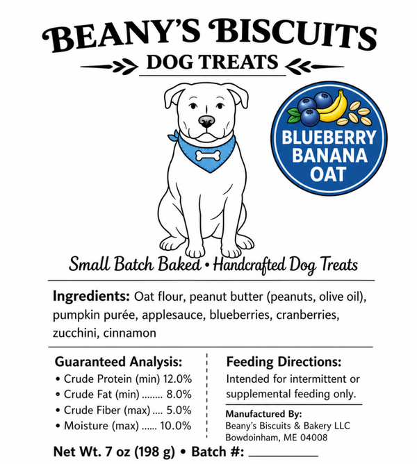 Banana for Blueberries 7.oz