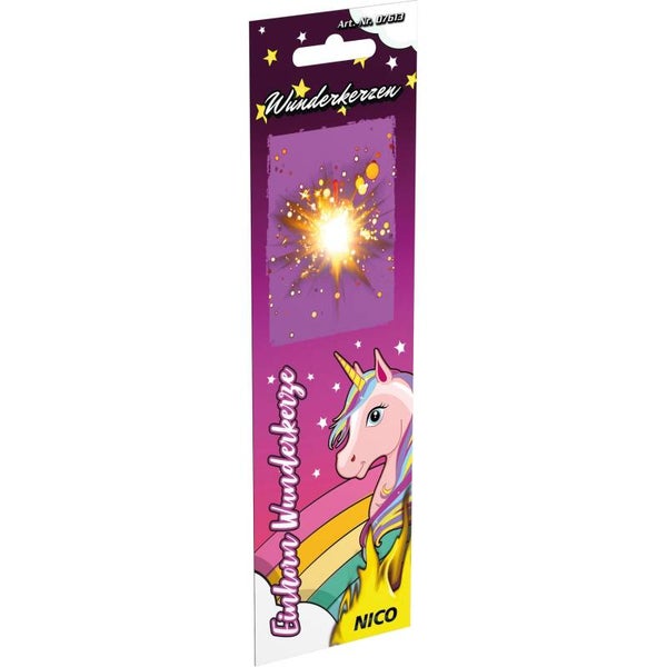 Symbol Wunderkerzen "Einhorn" "Nico" F1 (H)
