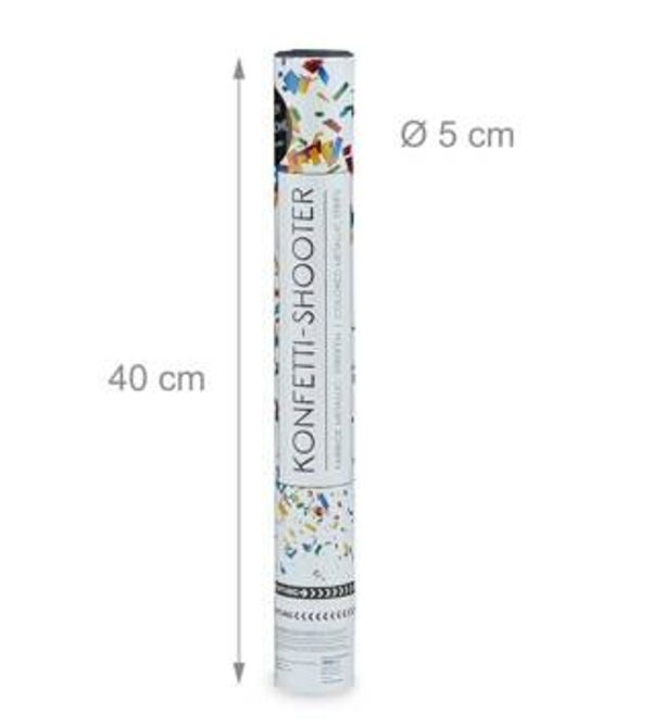 Party Popper "buntes Konfetti" NoPyro (J)