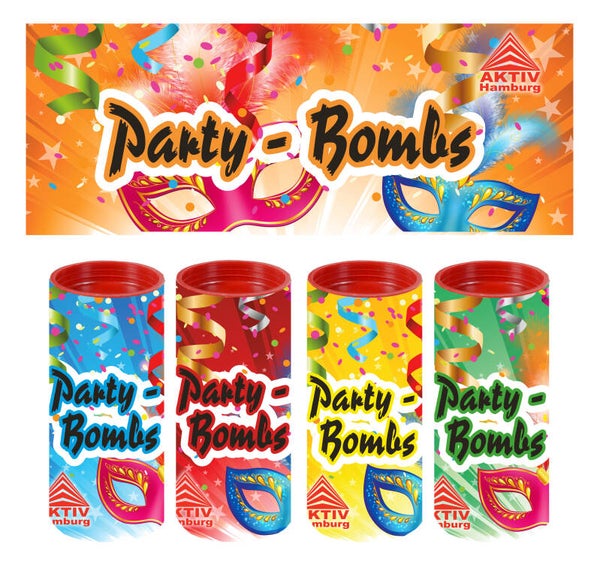 Party Bombs (4er) "Aktiv Handel" F1 (H)