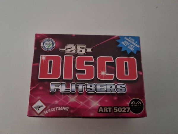 Disco Flitsers 25er Pack  "WOLFF" F1 (H)