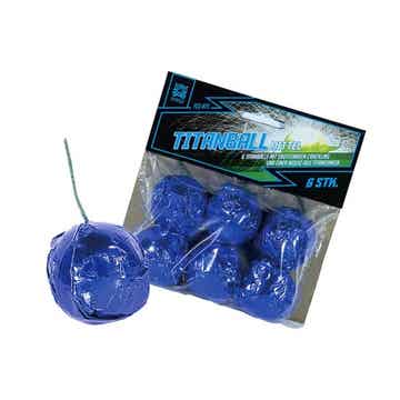 Titanball Mittel 6er-Pack "Argento" F2 (F)