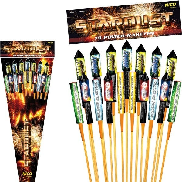 yy Stardust 19er Set Raketen "Nico" F2 (E)