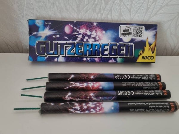 Glitzerregen 4er Pack "NICO" F1 (H)