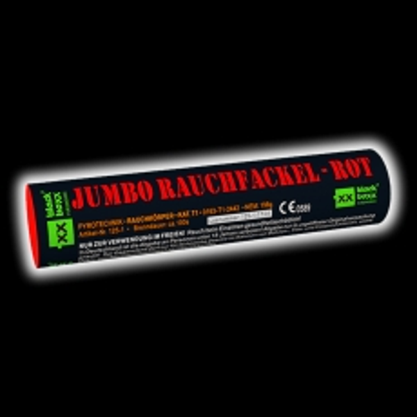 Jumbo Rauchfackel rot "Blackboxx" T1 (D)