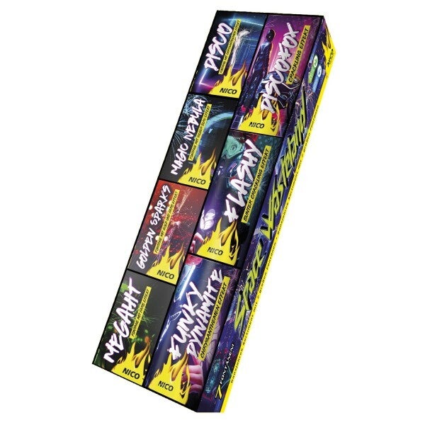 Space Wasteland, 7-tlg. Fontänenset "Nico Europe" F1 (I)