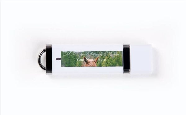 Personaizeable  USB Flash Drive 8 GB (Add Name)