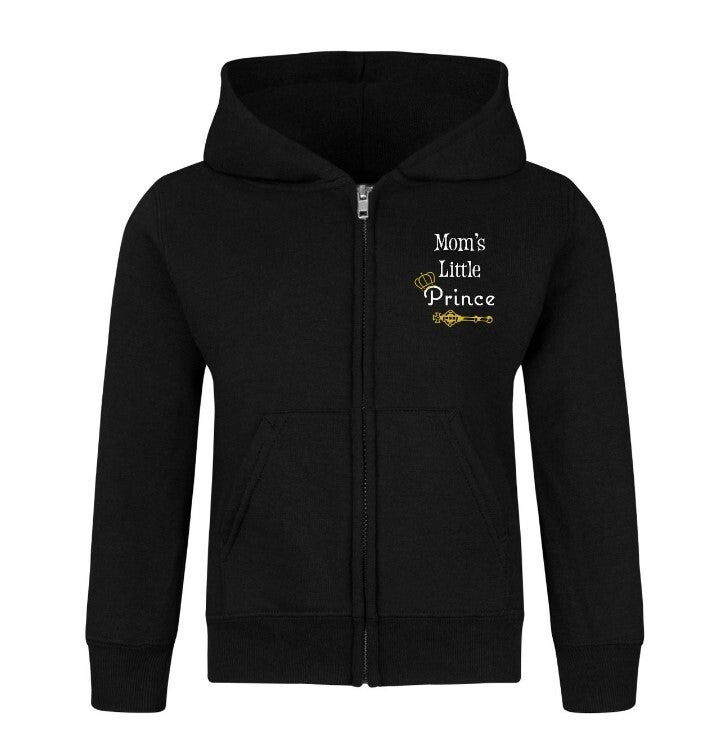 "Mommy's Prince/ Princess" Children's  Precious Cargo® Toddler Zip Hooded Sweatshirt