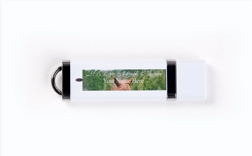 Personaizeable  USB Flash Drive 8 GB (Add Name)