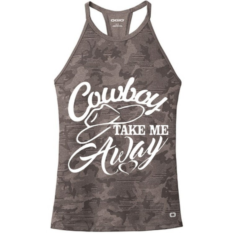 "Cowboy Take Me Away" OGIO® ENDURANCE Women's Pulse Phantom Tank