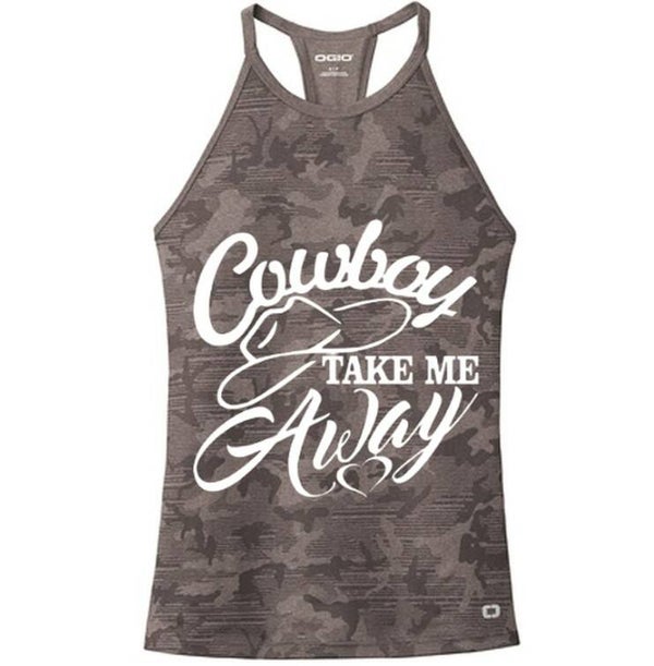 "Cowboy Take Me Away" OGIO® ENDURANCE Women's Pulse Phantom Tank