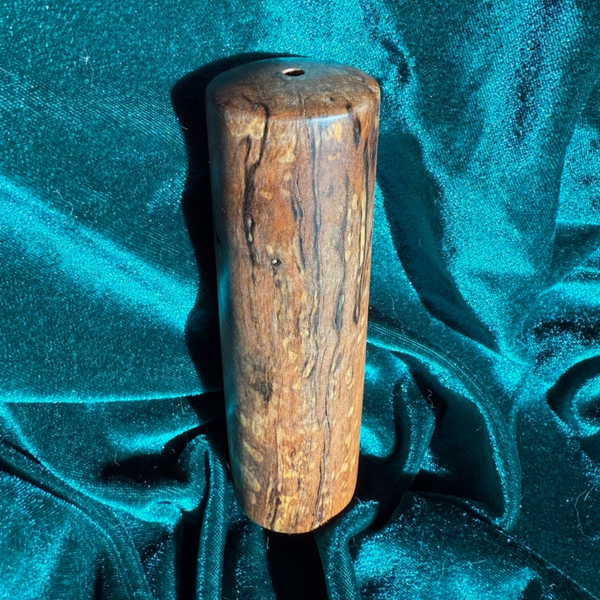 Spalted Tassie Myrtle Hanging Bud Vase -01280