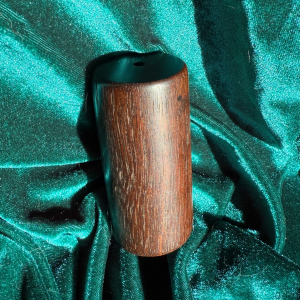 African Wenge Hanging Bud Vase -01273