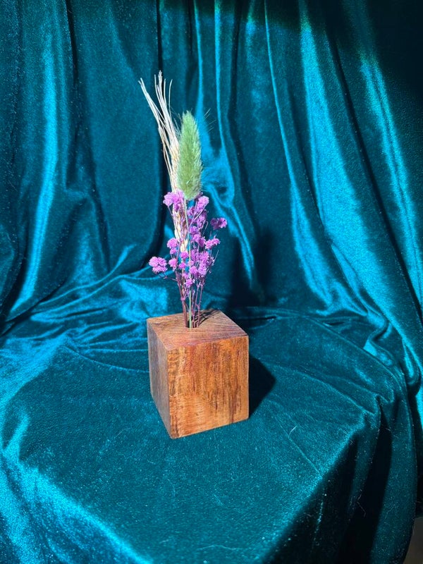 Spalted Sheoak Bud Vase -01287