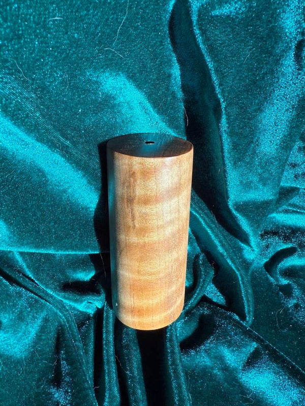 Quilted Myrtle Beech Hanging Bud Vase -01283