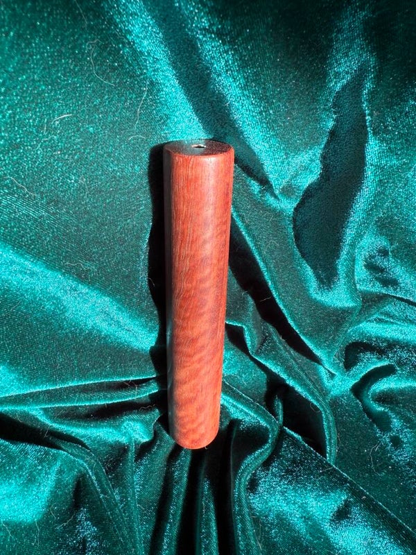 Figured Red Gum Hanging Bud Vase -01279