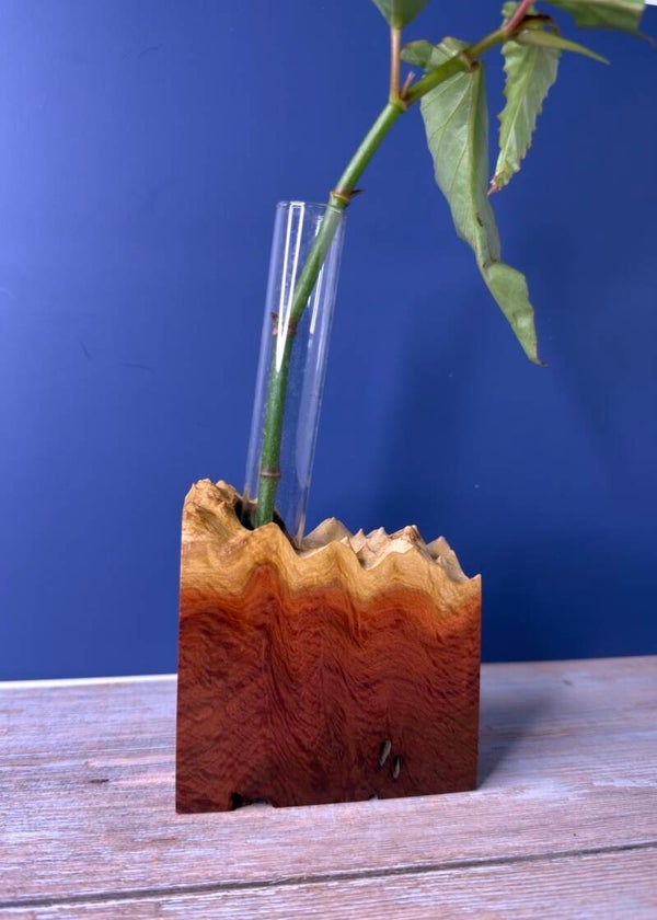 Standing Vase - Red Mallee Burl