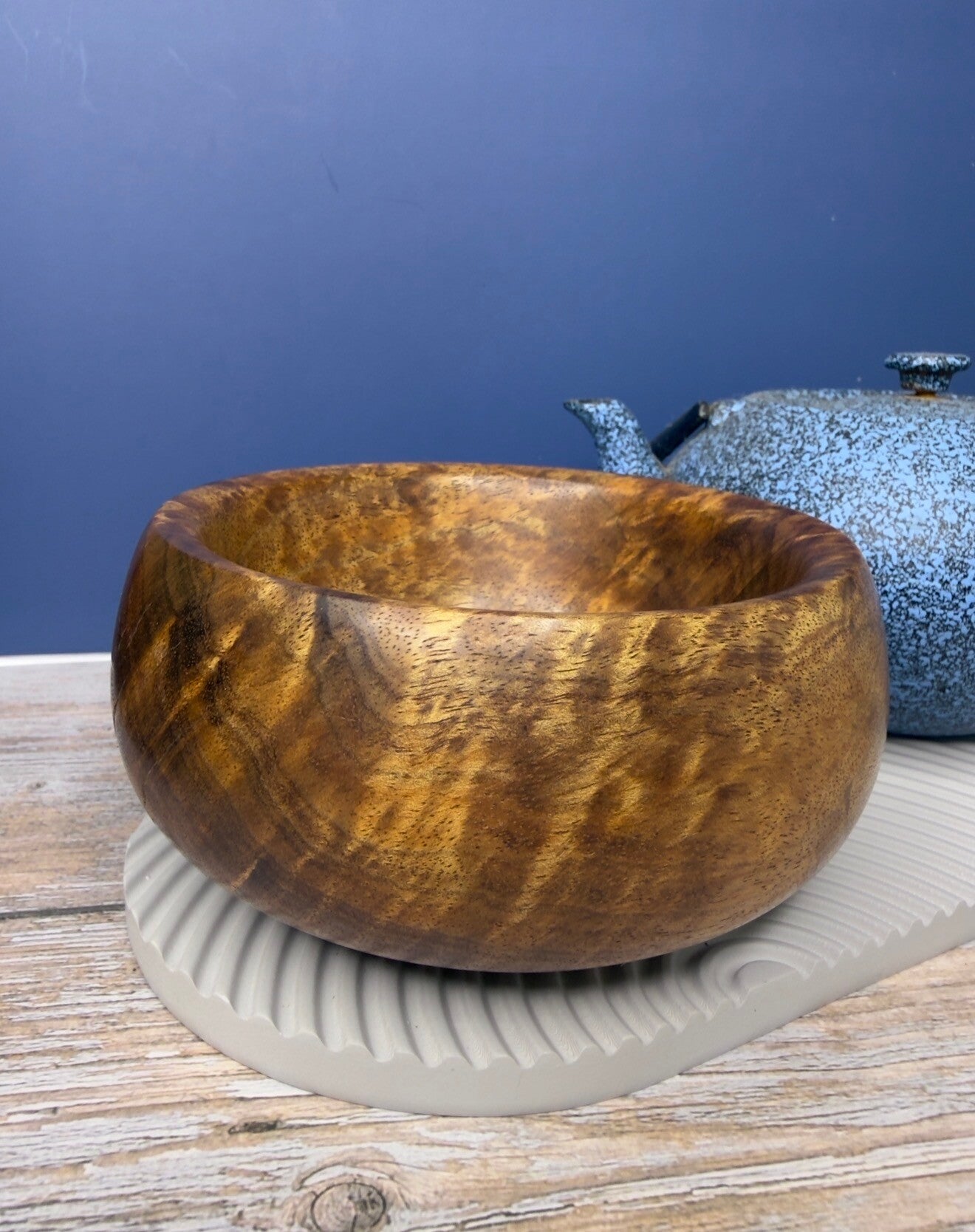 Bowl - Pommel Figured Blackwood