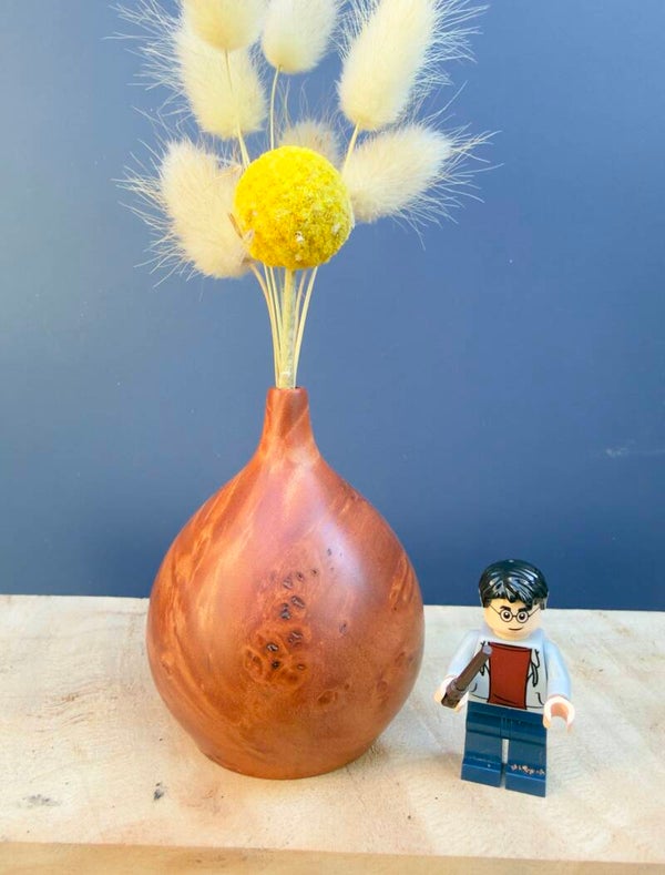 Dried Bud Vase - Myrtle Burl