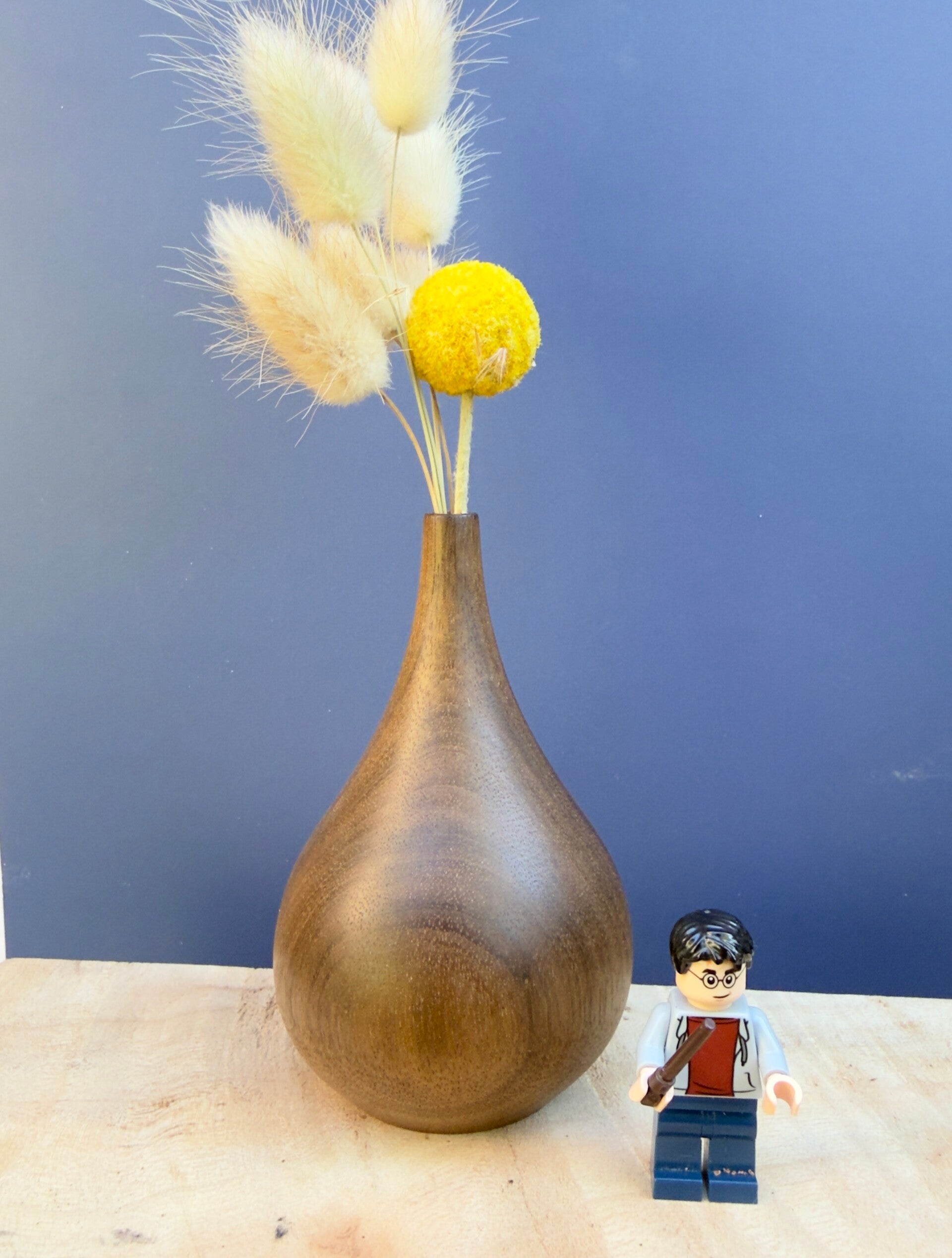 Dried Bud Vase - Queensland Walnut