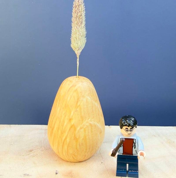Dried Bud Vase - Figured Monterey Pine