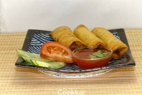 2 - Vegetarische Loempia's / Vegetarian spring rolls