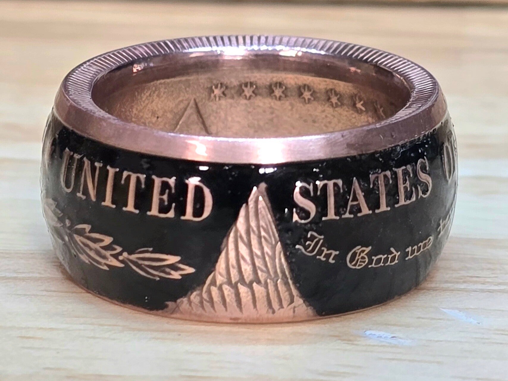 Morgan Copper Boullion Ring - Fat Tire