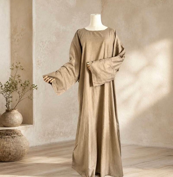 Linen Cotton Abaya
