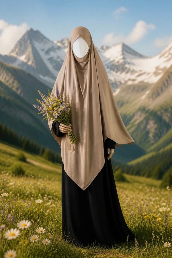 Premium Cotton Jersey Khimar