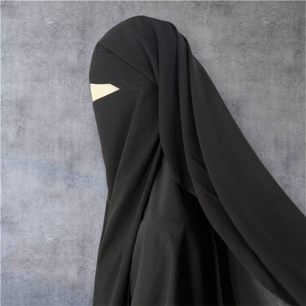 Double layer Niqab