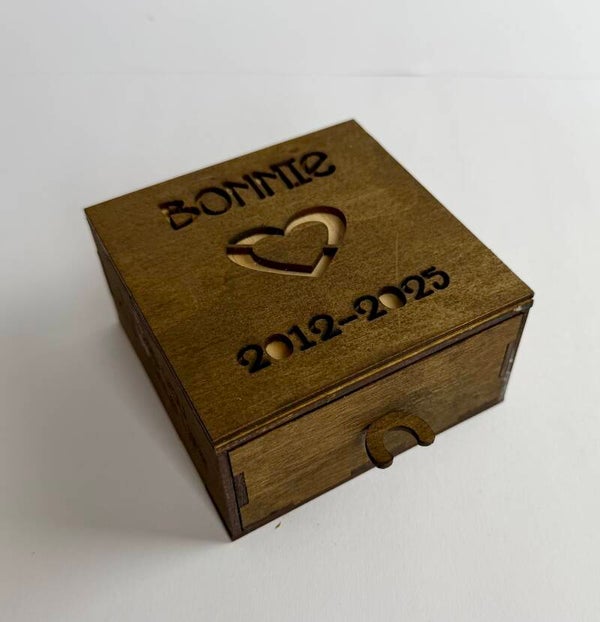 memory box 100x100x50 draw