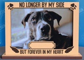 Pet Memorial Picture Frame