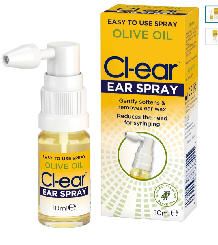 Olive oil to soften your earwax