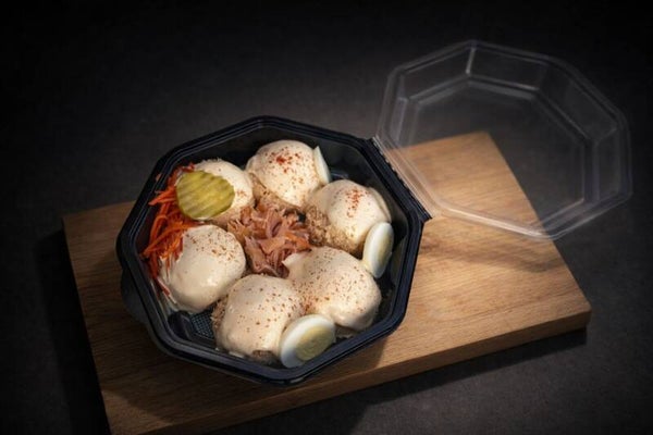 Zalmsalade (6 bollen)