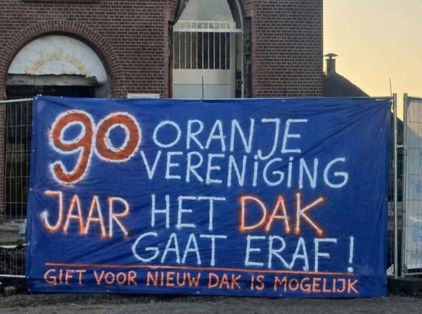 Gift voor een nieuw dak!