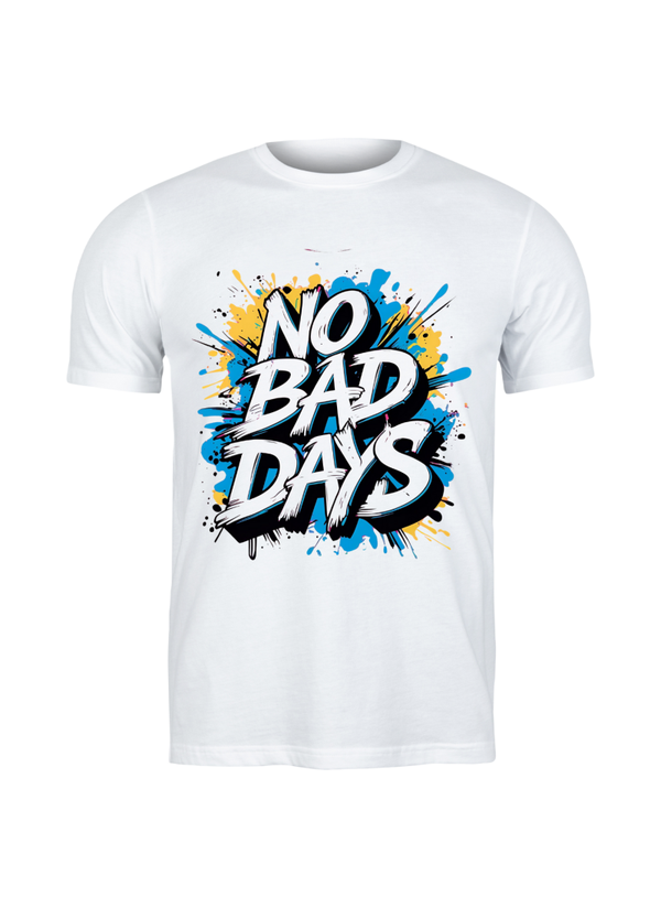 Yellow and Blue No Bad Days TShirt
