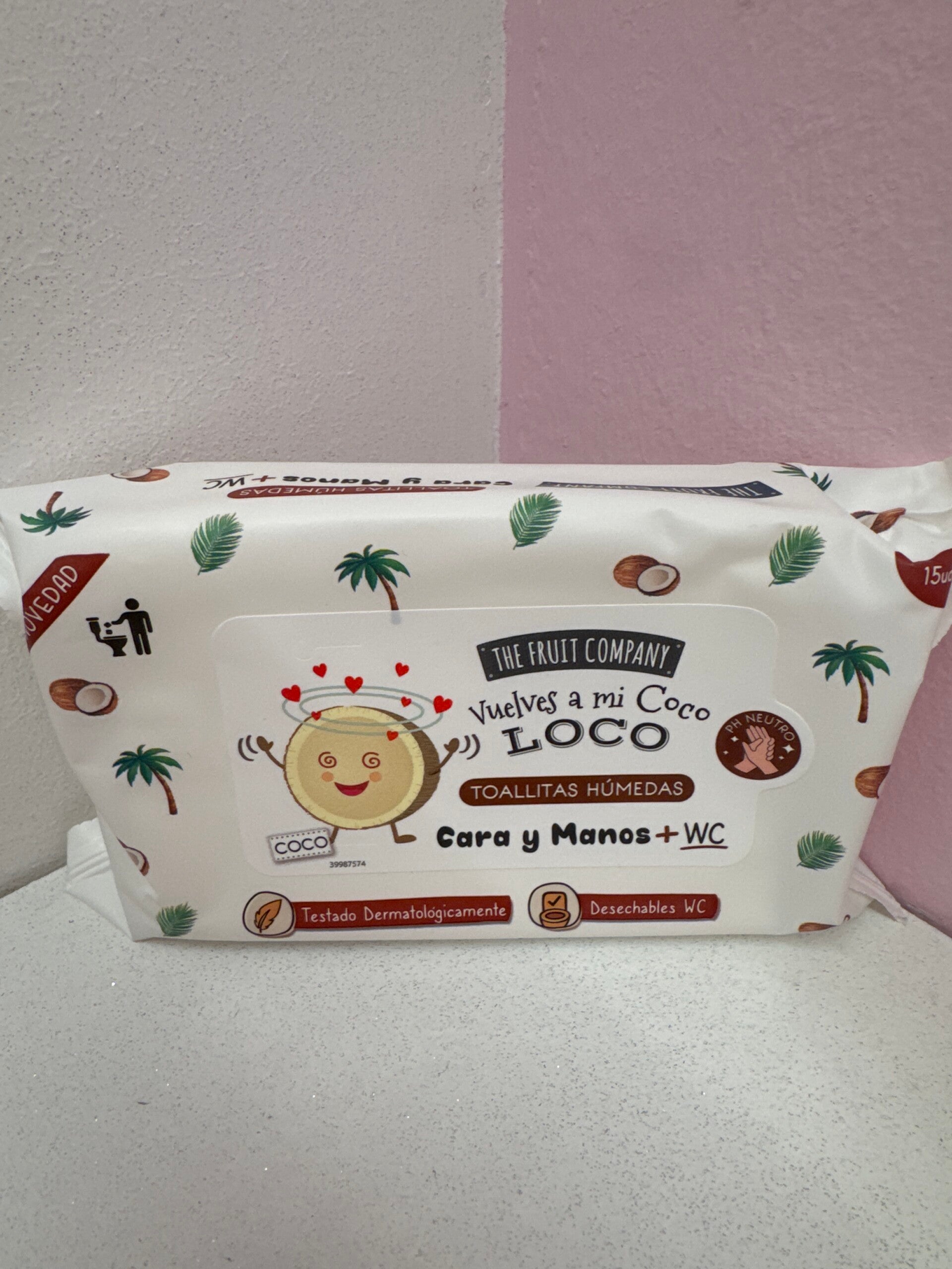 SALVIETTE MANI THE FRUIT COMPANY COCCO