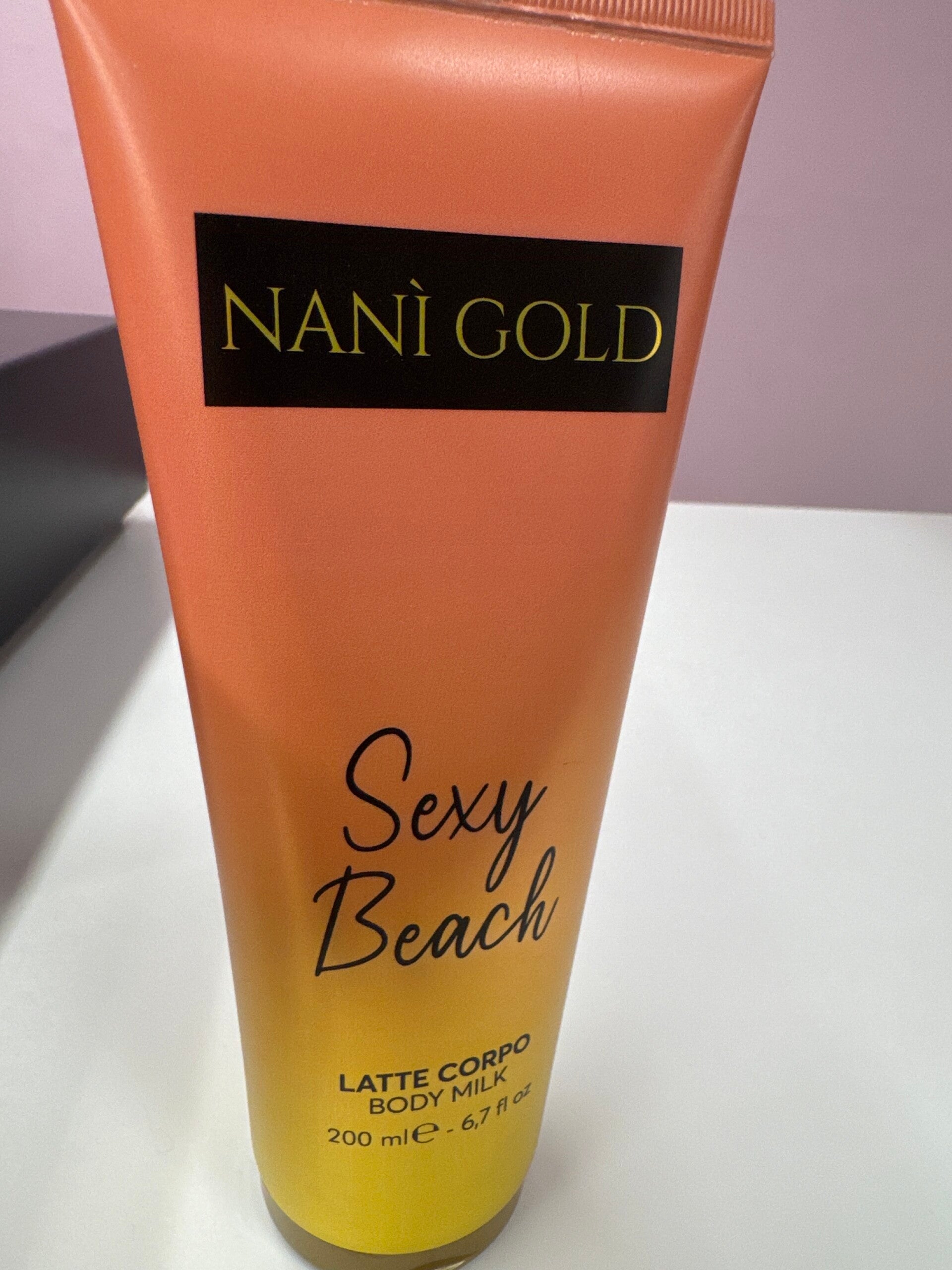 LATTE CORPO NANi’GOLD 200 ML