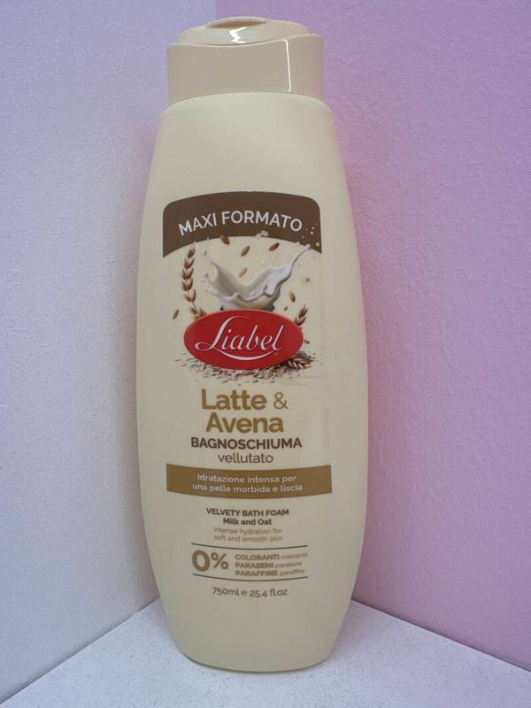 Bagnoschiuma liabel LATTE E AVENA 750ML