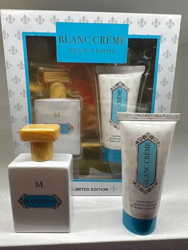 CONFEZIONE REGALO BLANK CRÈME 50 ml PROFUMO + CREMA CORPO