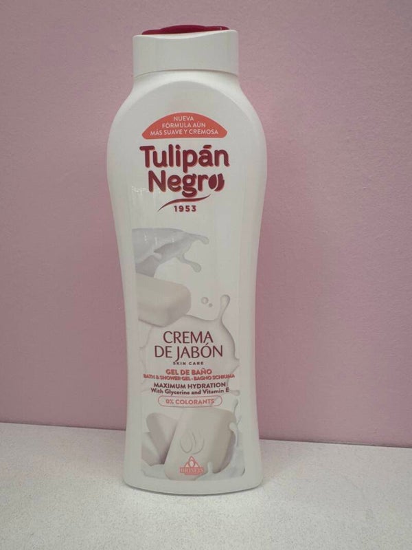 BAGNOSCHIUMA TULIPAN NEGRO CREMA DI SAPONE