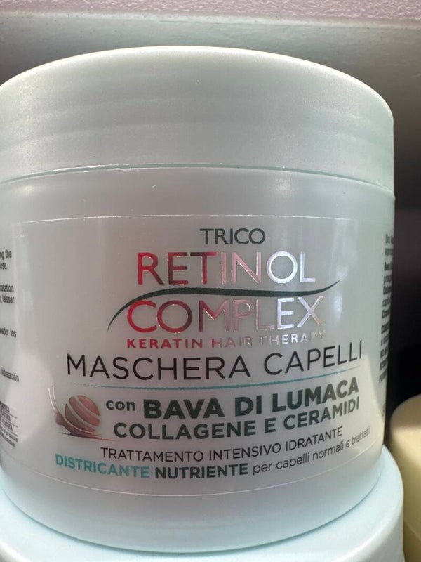 MASCHERA RETINOL COMPLEX BAVA DI LUMACA COLLAGENE E CRRAMIDI 300 ML