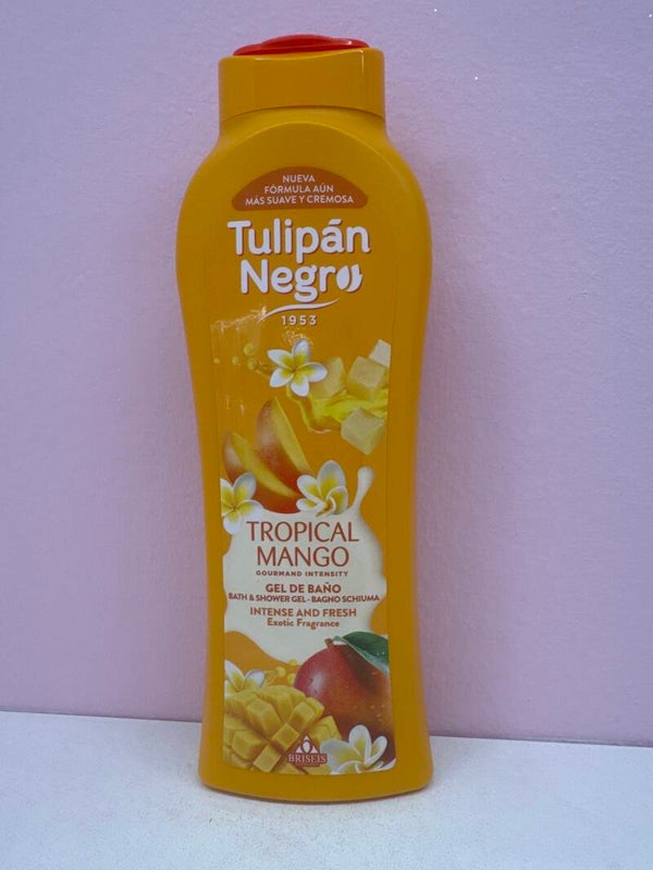 BAGNOSCHIUMA TULIPAN NEGRO TROPICAL MANGO