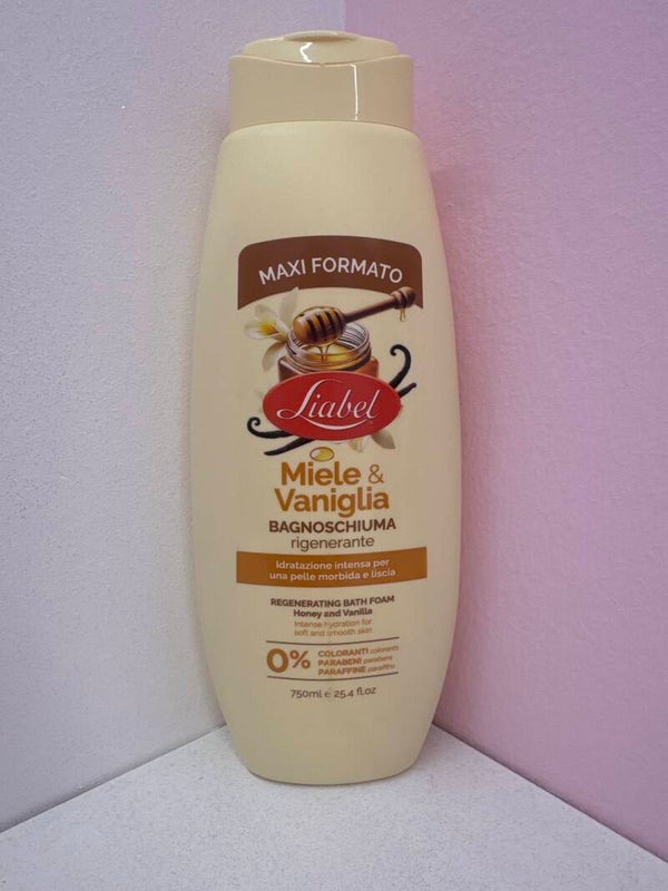 BAGNOSCHIUMA LIABEL MIELE&VANIGLIA