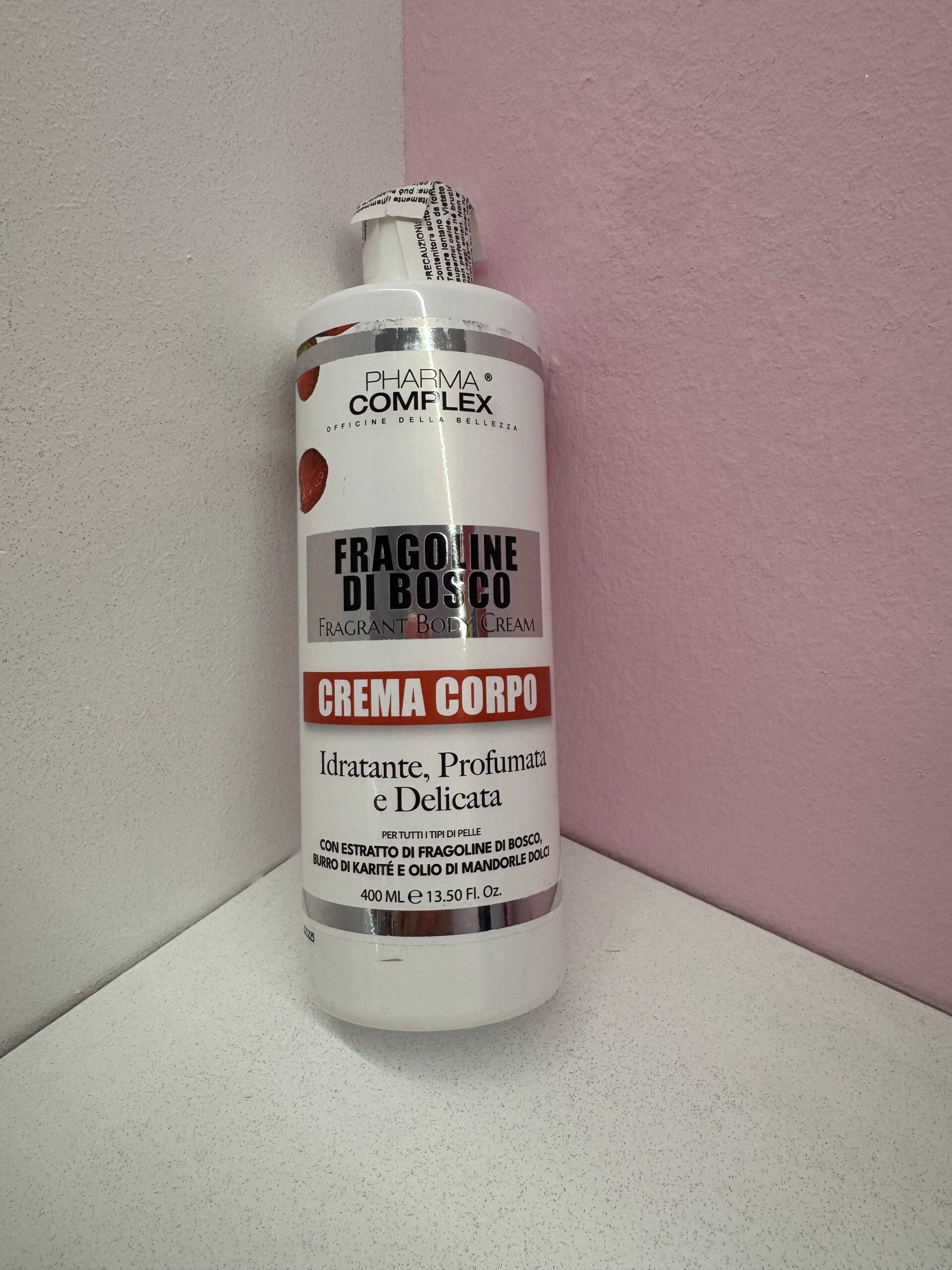 CREMA CORPO PHARMA COMPLEX FRAGOLINE DI BOSCO 400 ML
