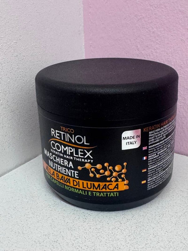MASCHERA CAPELLI RETINOL COMPLEX BAVA DI LUMACA  500 ML