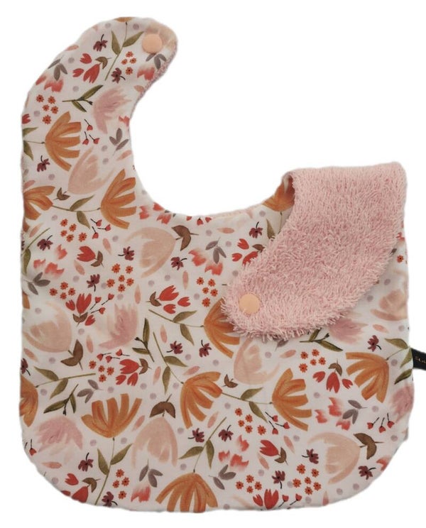 Slabbetje Oranje veldbloemen