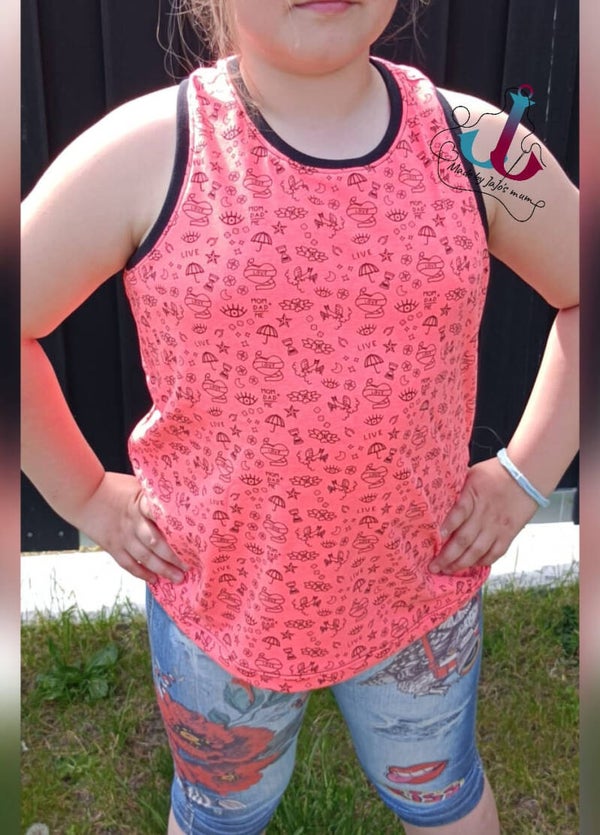 ✂️ „Narmoel“ Top (Größe 68–170) – A0-Datei für deinen Copyshop-Print